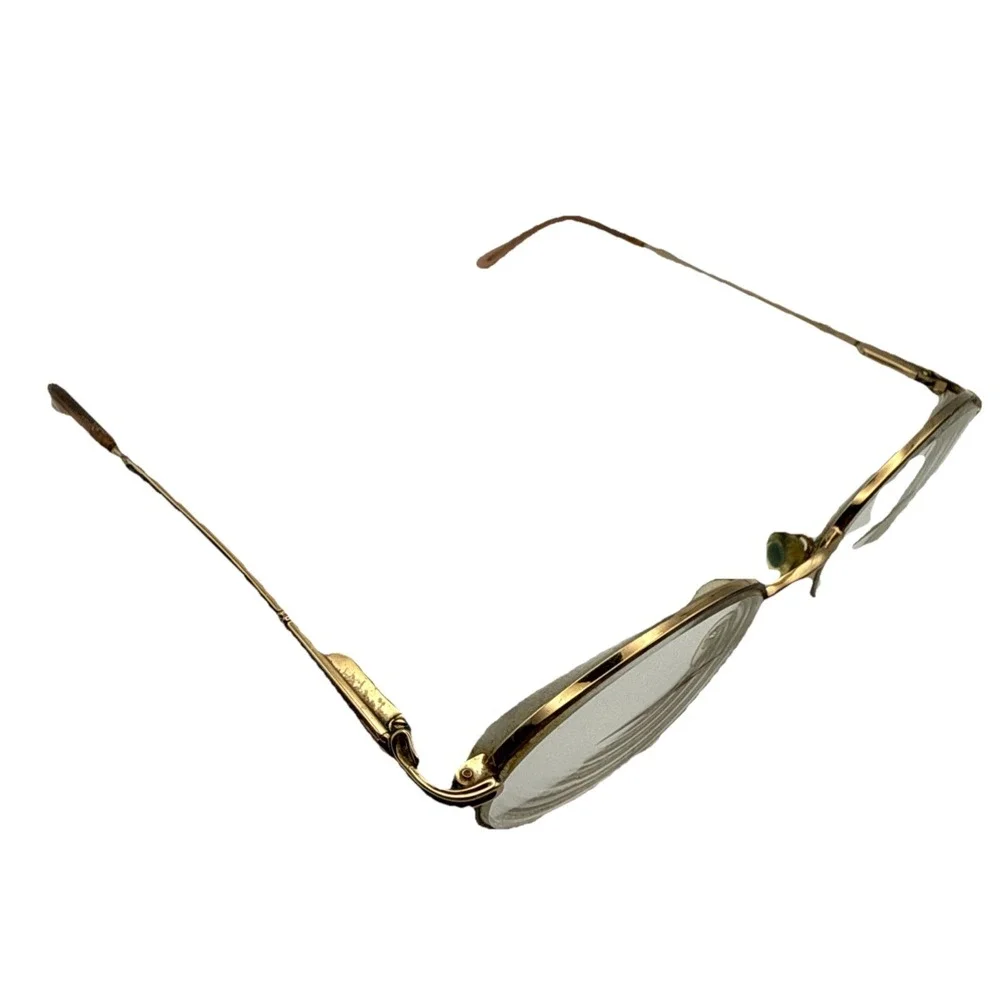 Monet MT-85 SBL Vintage Gold Designer Full-Rim RXFrames Only Marine 51-19 Invest
